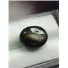 Image 2 : 7.15 CT CERTIFIED BLACK STAR SAPPHIRE GEMSTONE ($5,720 APPRAISAL)