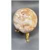 Image 1 : 58MM FLOWER AGATE SPHERE LISTED RETAIL $600