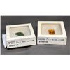 Image 2 : 6.6 CT GREEN TOURMALINE (INSURANCE VALUE $2222.00) & 4.5 CT NATURAL CITRINE (INSURANCE VALUE $1800)