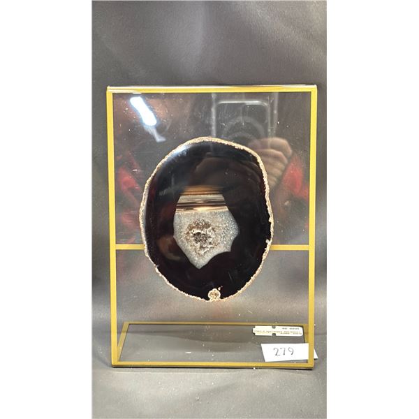 4  BLACK AGATE LANDSCAPE FORMATION LISTED RETAIL $600
