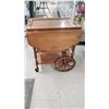 Image 2 : WOODEN TEA CART