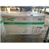 Image 2 : 2 BOXES OF GREEN TO GO SUGARCANE 9" SQUARE HINGED CONTAINERS