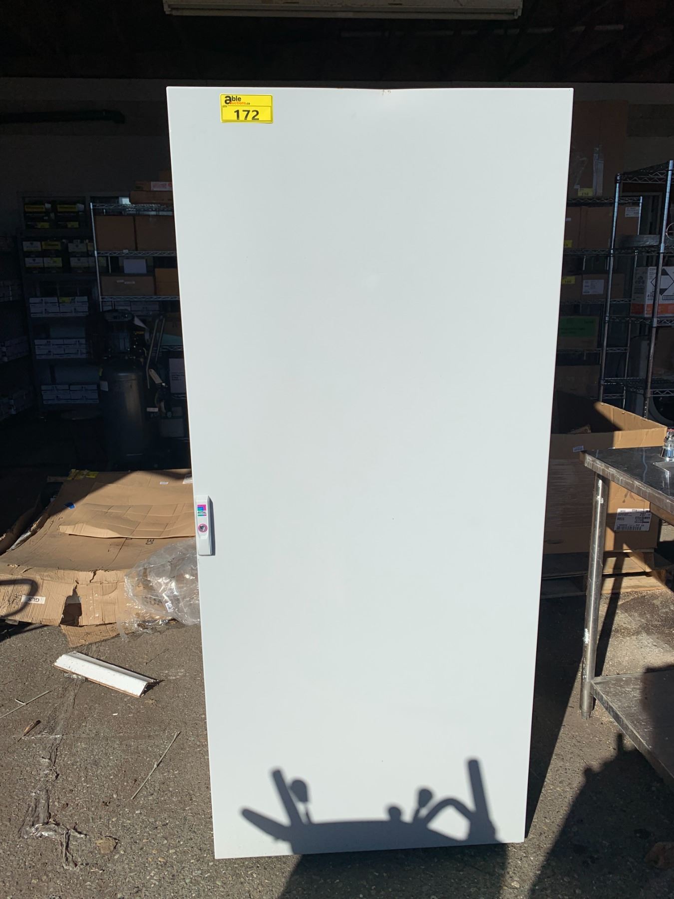 RITTAL LOCKING SERVER CABINET WITH KEY - Able Auctions