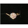 Image 2 : 14K GOLD PLATED 1.0CT SIMULATED DIAMOND (CZ) RING - SIZE 6
