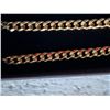 Image 2 : 14K GOLD PLATED 6.0MM CUBAN LINK NECKLACE - 18.0" LONG
