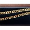 Image 3 : 14K GOLD PLATED 6.0MM CUBAN LINK NECKLACE - 18.0" LONG