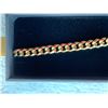Image 2 : 14K GOLD PLATED 6.0MM CUBAN LINK BRACELET - 7.5" LONG