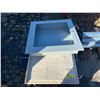 Image 2 : PALLET OF ASSORTED ITEMS INCLUDING; SHOWER BASE, METAL CABINET & INCOMPLETE RTA FURNITURE
