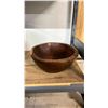 Image 2 : 2 SOUTH WESTERN STYLE POTS AND WOODEN BOWL