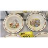 Image 2 : LOT OF BUNNYKINS DISHES