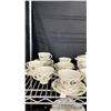 Image 2 : VINTAGE ROYAL DOULTON LARCHMONT WIDE RIM CUPS, SAUCERS, GRAVY BOATS, BOWL, PLATES, & MORE