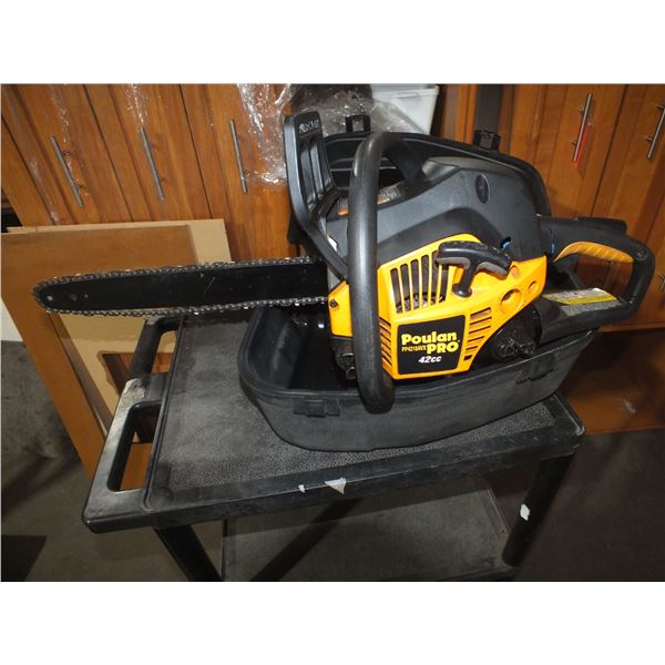 Poulin Pro 42 cc Gas Powered Chainsaw