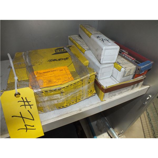 Assorted Welding Wire & Rods