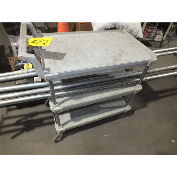 Plastic Cart On Wheels