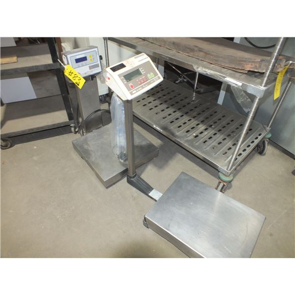 2 Small Platform Scales