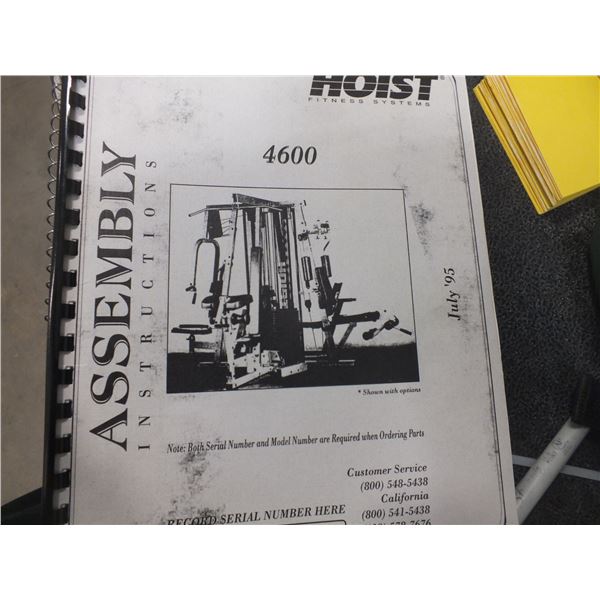 Hoist 4600 Exercise Machine