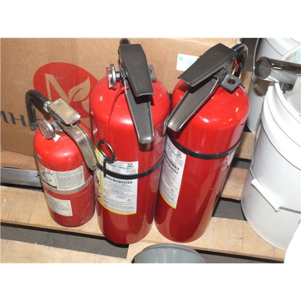 3 Fire Extinguisher's