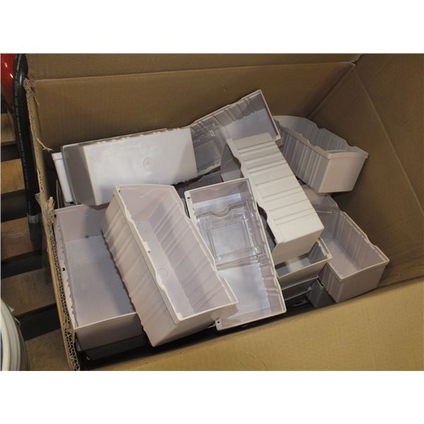 Box Of Plastic Drawers