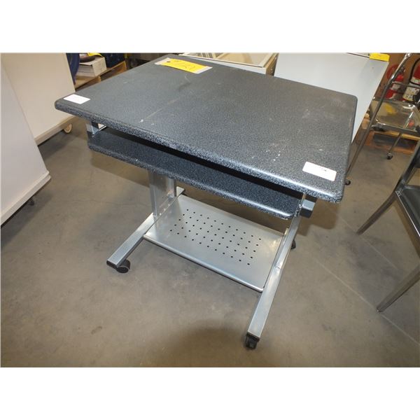 Small Computer Desk On Wheels