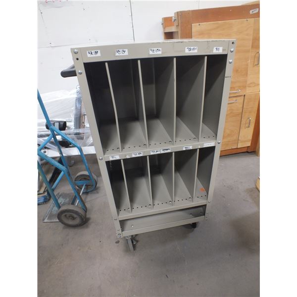 Metal Storage Cabinet On Wheels