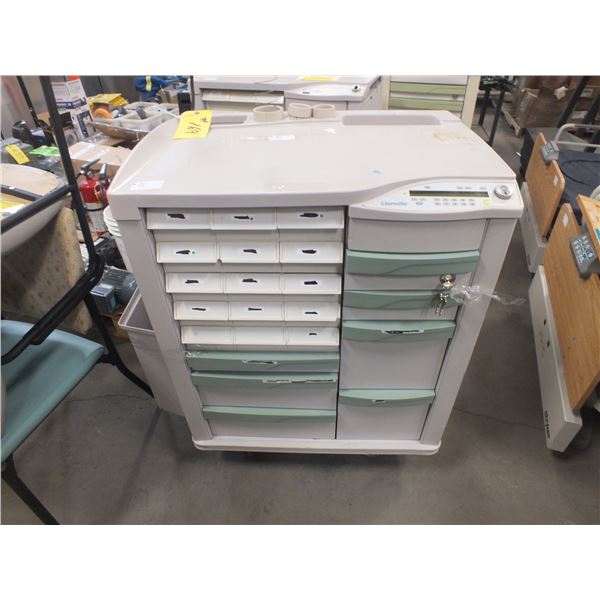 Medical Storage Cart On Wheels w/ Keys