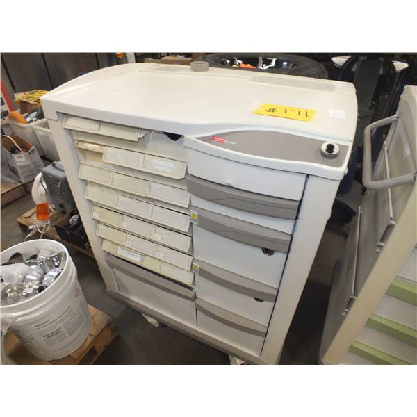 Medical Storage Cart On Wheels