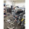 Image 1 : 4 IV Poles & 1 Clothes Rack On Wheels