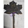 Image 2 : LOT OF SERVICE MEMORIBILIA/CAST IRON MAPLE LEAF