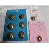 Image 3 : LOT OF MILITARY SERVICE BUTTONS/BRASS POLISHING STICK