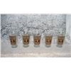 Image 1 : Set of 5 Vintage Coke Glasses