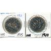 Image 1 : 1975 and 1977 Canadian Dollar Coin.