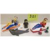 Image 1 : 2 Lego Sets 1996 #6517 Water Jet & 2013 #60011 Surfer Shark Rescue