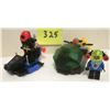 Image 1 : 2 Vintage 1998 Aquanaut Aqua Zone Lego 6110 Solo Sub & 6115 Aqua Shark Scout