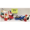 Image 2 : Vintage 1989 Town Race Lego 1518 Race Car Repair