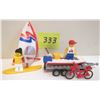 Image 3 : Vintage 1992 Town Lego #6351 Surf N' Sail Camper