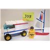 Image 1 : Vintage 1994 Town Lego #1791 Wind Surfer Van