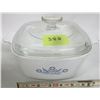 Image 1 : Vintage Corningware Cornflower P-1¾-B 1¾ Qt. Casserole Dish w/ A-&-C Pyrex Lid