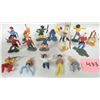 Image 1 : Lot 17 Vintage Plastic Multi Color cowboys 2 Various Poses - Hong Kong