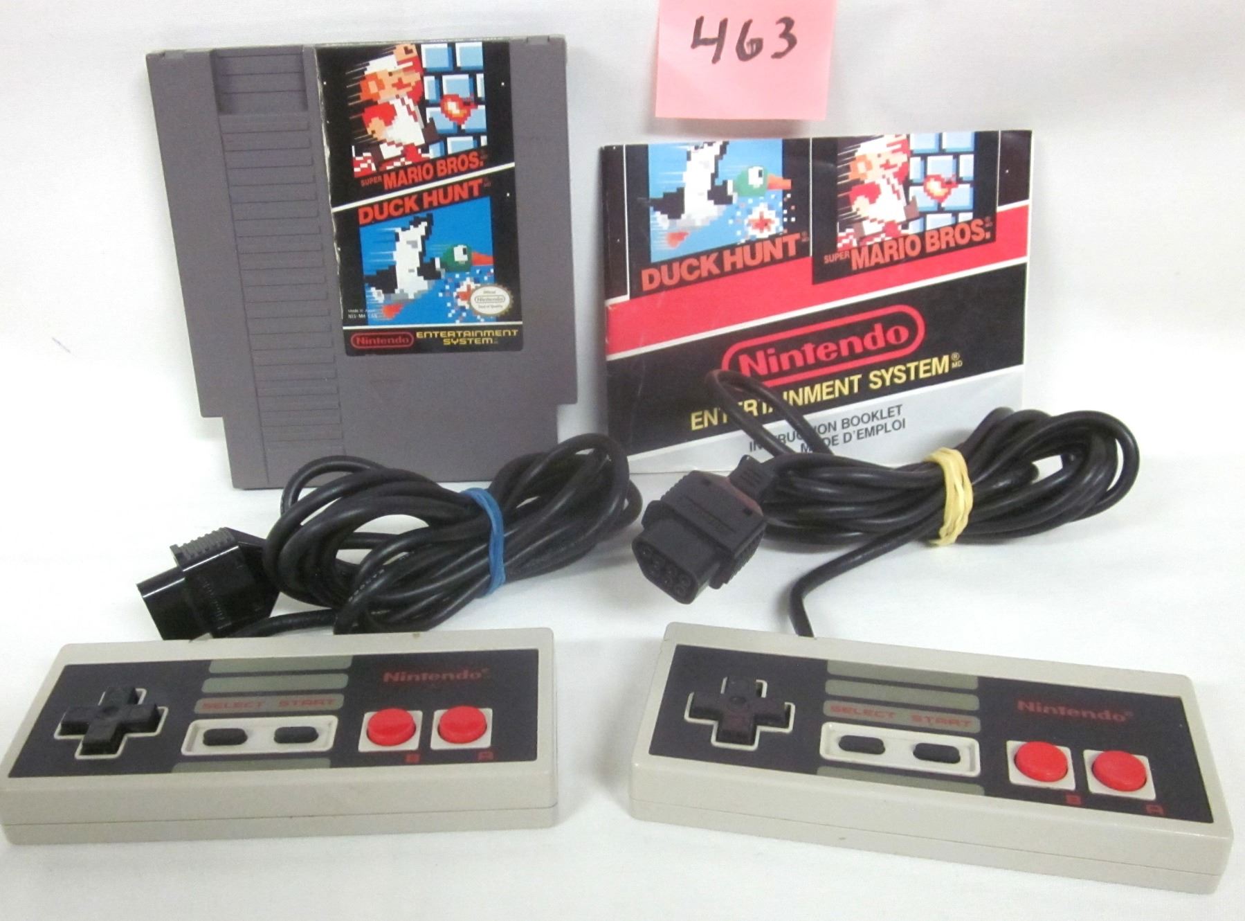 Duck Controller Vintage Nintendo Original 1985 super Mario/Duck Hunt Game +2 nes ...