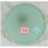 Image 3 : New 11" Martha Stewart Scalloped Edge Jadeite Pedestal Cake Stand