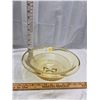 Image 2 : VINTAGE YELLOW GOLDEN GLOW FEDERAL GLASS BOWL.