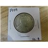 Image 2 : 1909 Canadian silver fifty cent