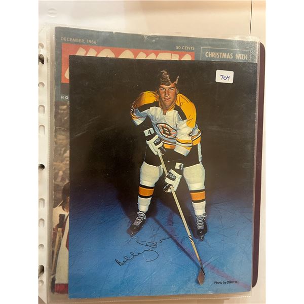Vintage Hockey Pictures and Magazines (Binder)