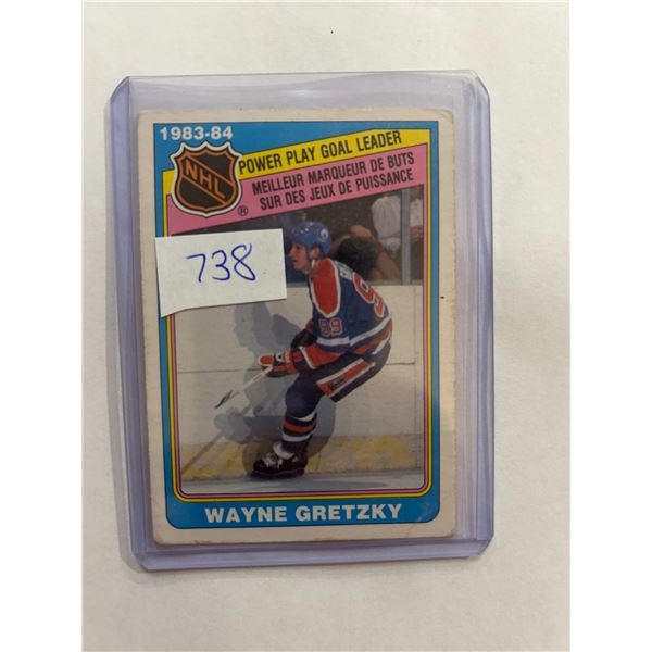 Wayne Gretzky - Power Play Goal Leader Card