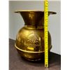 Image 1 : Redskin Brand Brass Spittoon 10" T x 9" Top