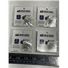Image 2 : (4) Officially Licensed Baseball Stamp Lapel Pin.