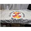 Image 1 : Celebrate Saskatchewan 1905-1980 flag, 6' x 3', New, excellent condition