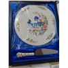 Image 2 : Anysley Bone China cutlery and Olympic games plate