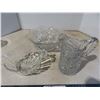 Image 3 : Lot of glass items