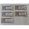 Image 1 : Lot of 5 consecutive USSR bills